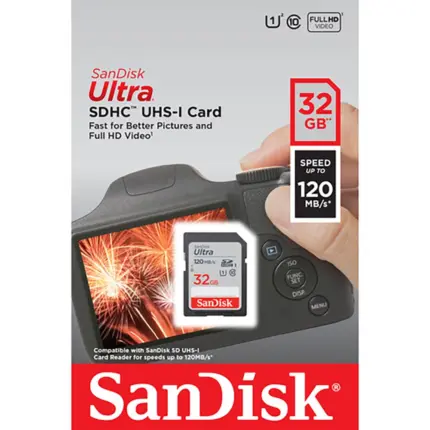SanDisk Ultra 32GB | 120MB/s