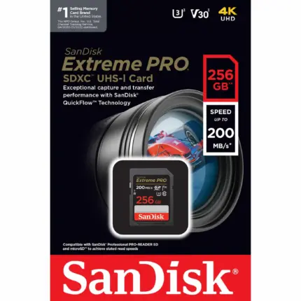 SanDisk Extreme Pro 256GB U3 V30