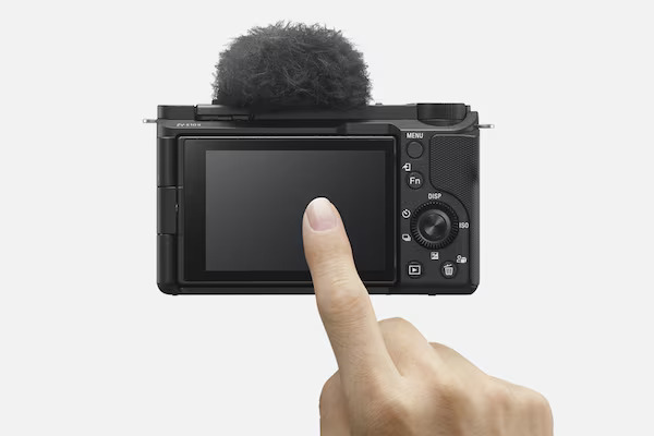 Hình minh hoạ màn hình ZV-E10 Mark II từ trang chủ Sony