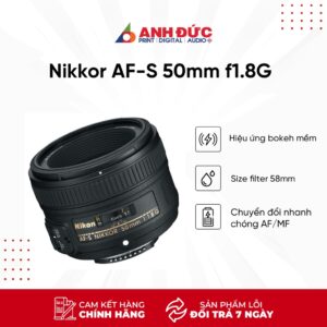 Nikon AF-S Nikkor 50mm f1.8G Chính Hãng