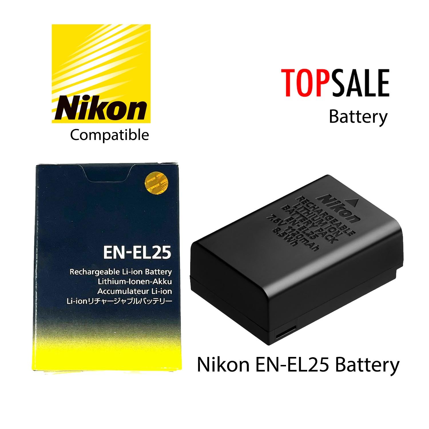 Nikon EN-EL25 for Z
