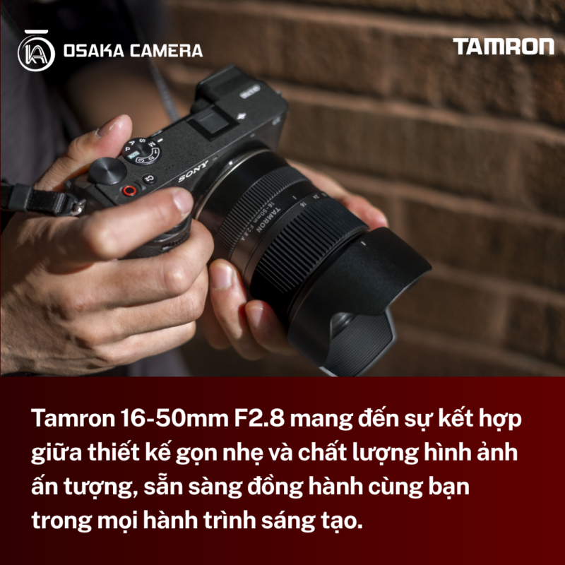 Tamron 16-50mm F2.8
giá Tamron 16-50mm F2.8
Tamron 16-50mm F2.8 A
Ống kính 16 - 50