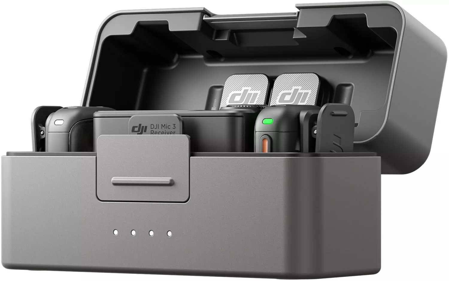 DJI Mic 3 (2 TX + 1 RX + charging case) (FCC) - Thiết kế chi tiết