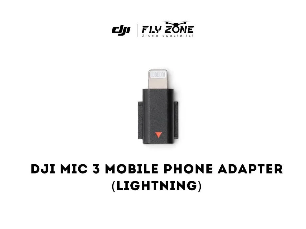 DJI Mic 3 Mobile Phone Adapter (Lightning)