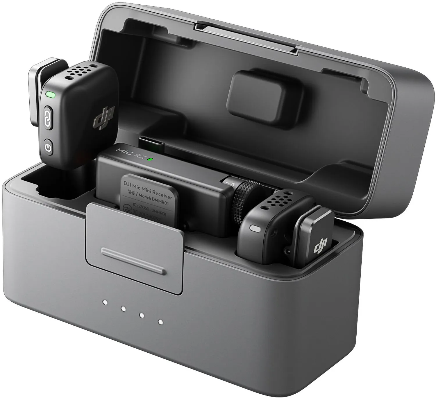 DJI Mic Mini (2 TX + 1 RX + Charging Case) - Thiết kế chi tiết