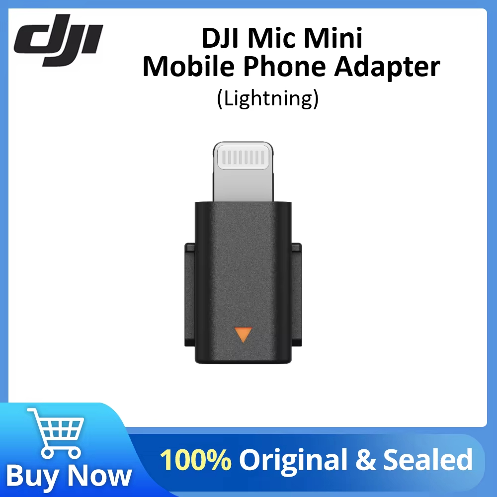 Trọn bộ phụ kiện DJI Mic Mini Mobile Phone Adapter (Lightning)