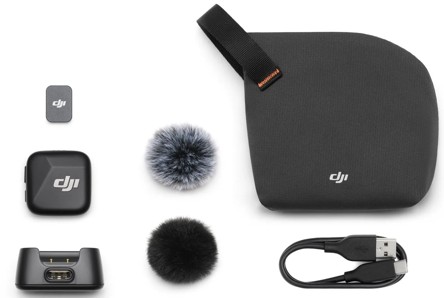 Trọn bộ phụ kiện DJI Mic Mini Transmitter (Infinity Black)