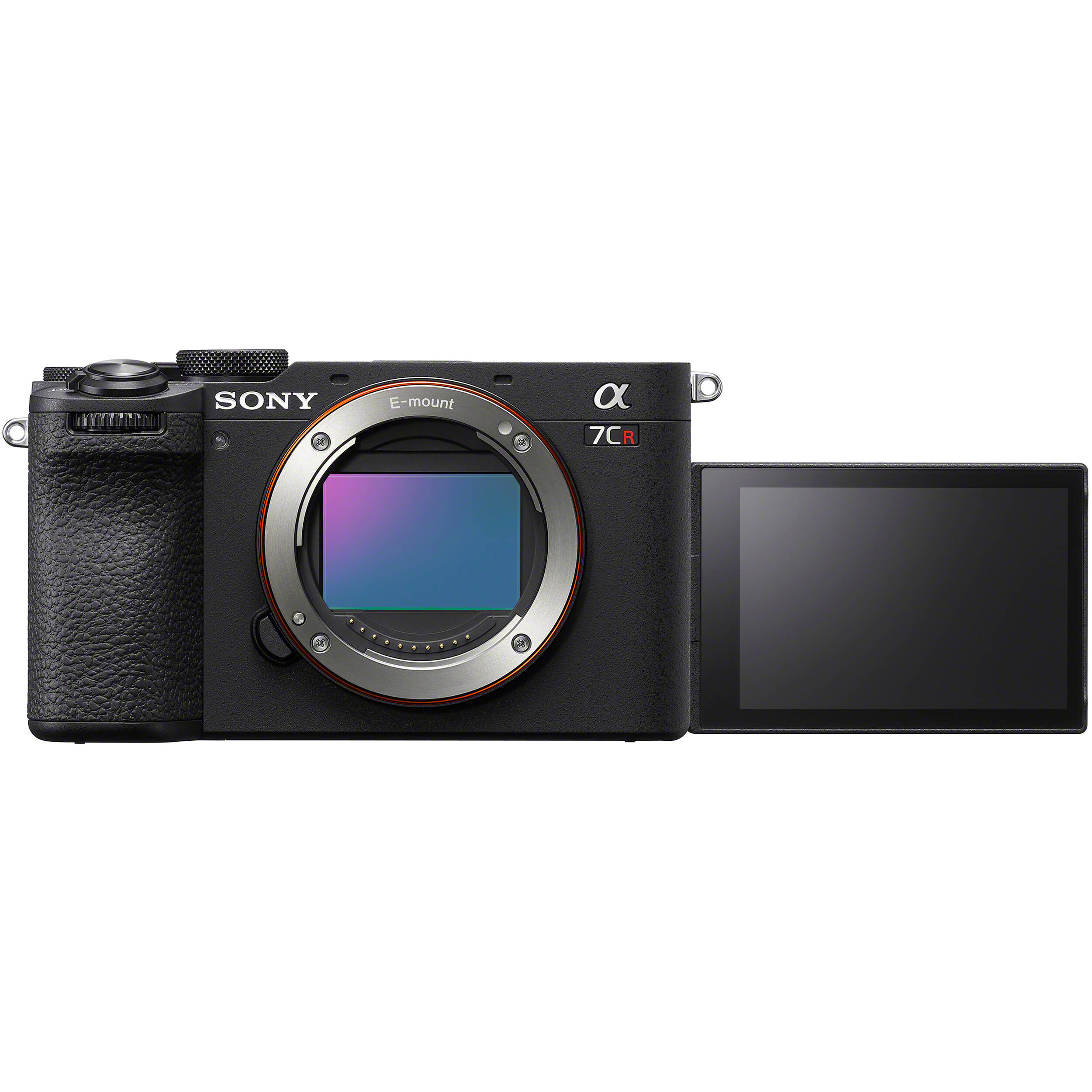 Sony A7C R - Màn hình cảm ứng và cổng kết nối ngoại vi
