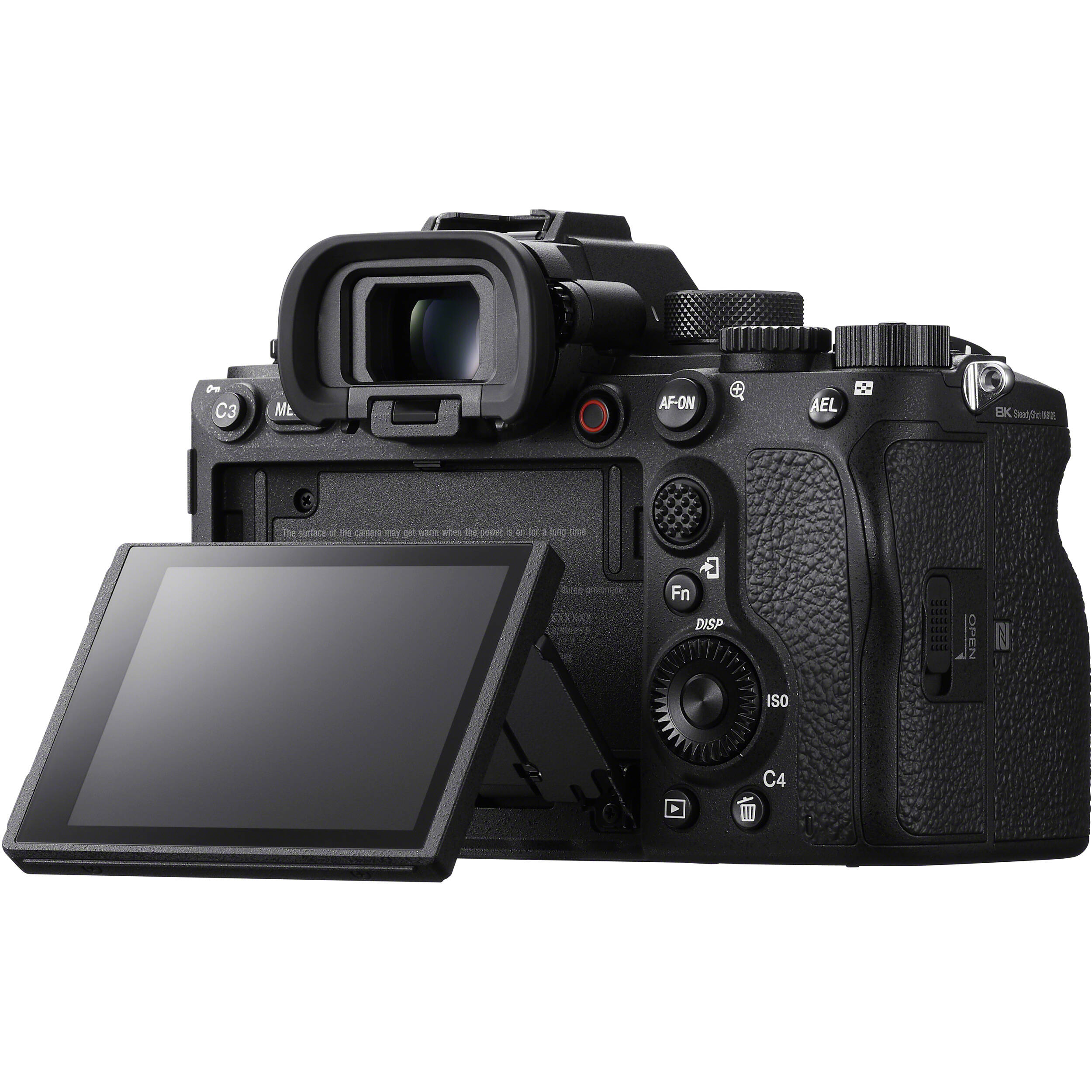 Sony Alpha 1 - Màn hình cảm ứng và cổng kết nối ngoại vi