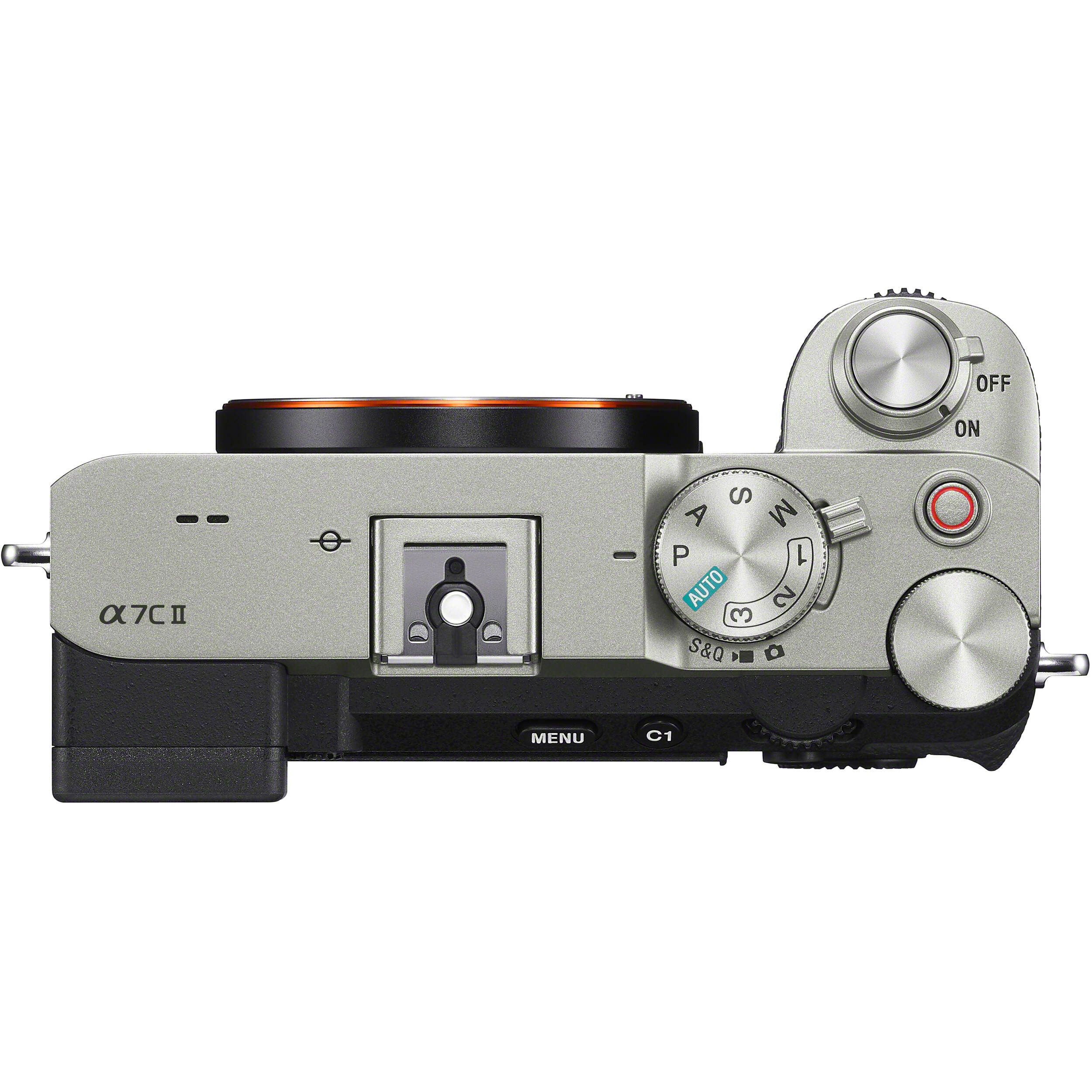 Sony Alpha 7C II (Silver) - Màn hình cảm ứng và cổng kết nối ngoại vi