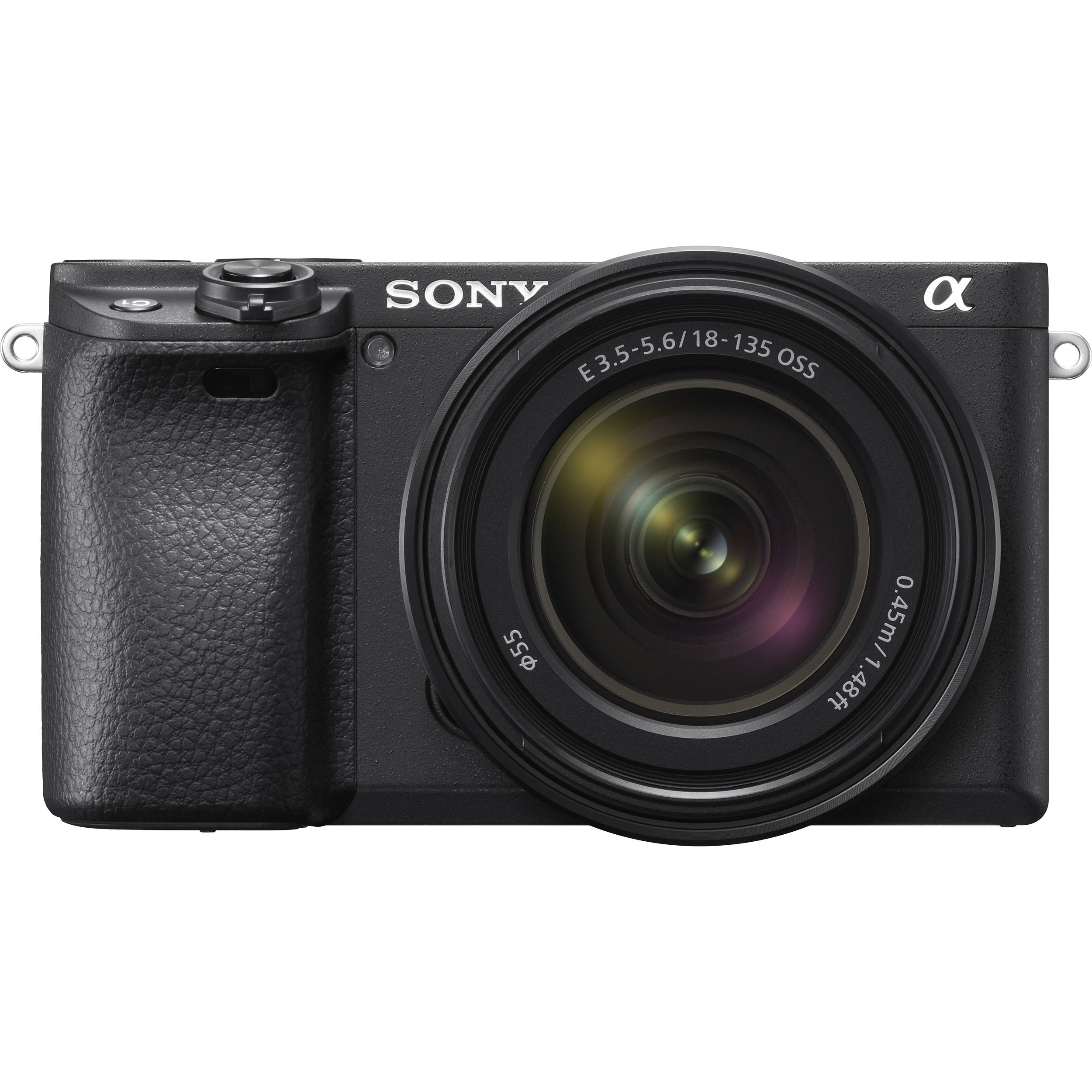 Sony Alpha A6400 (Black) + Lens E 18-135mm f/3.5-5.6 - Thiết kế ngoại quan New chính hãng