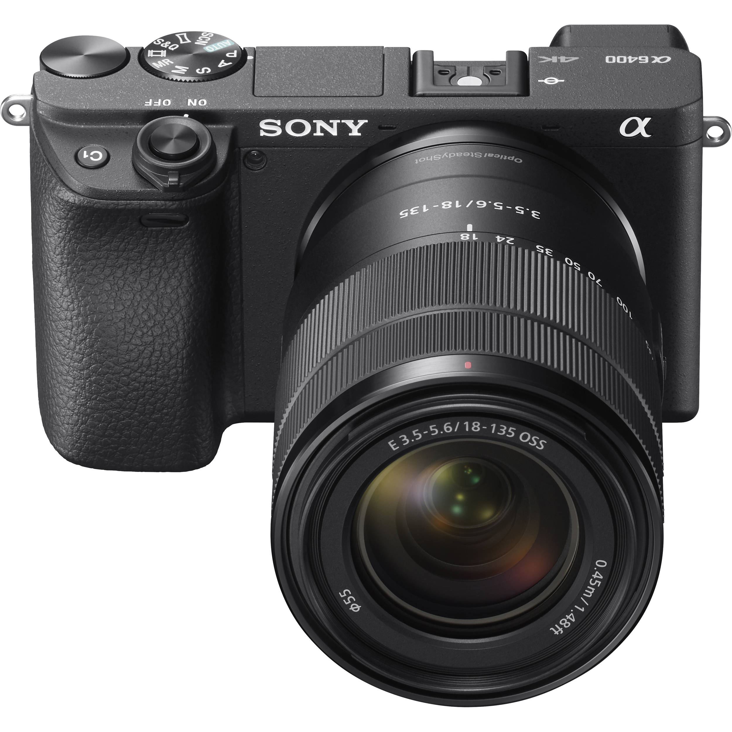 Sony Alpha A6400 (Black) + Lens E 18-135mm f/3.5-5.6 - Cảm biến quang học và hệ thống điều khiển