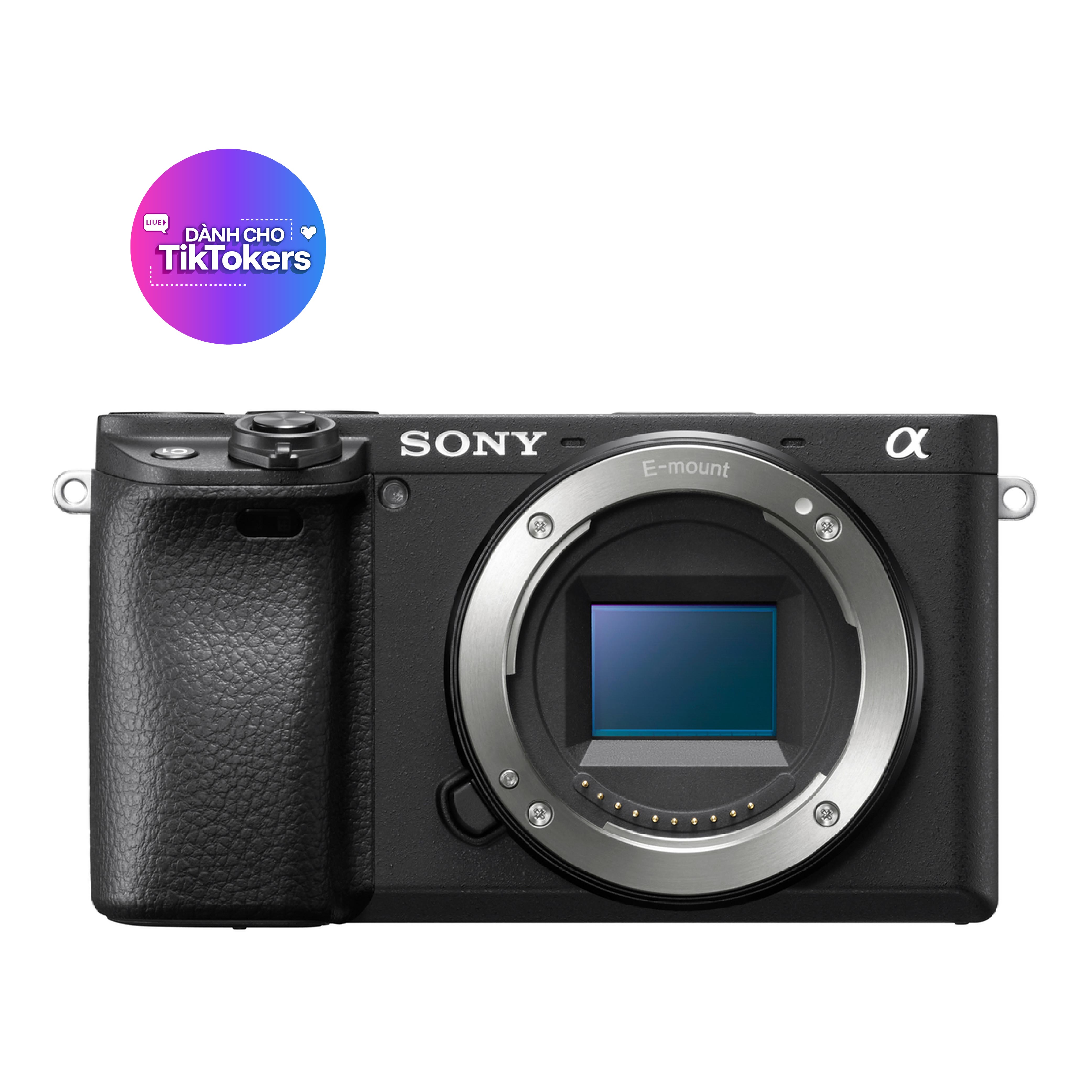 Sony Alpha A6400 - Thiết kế ngoại quan New chính hãng