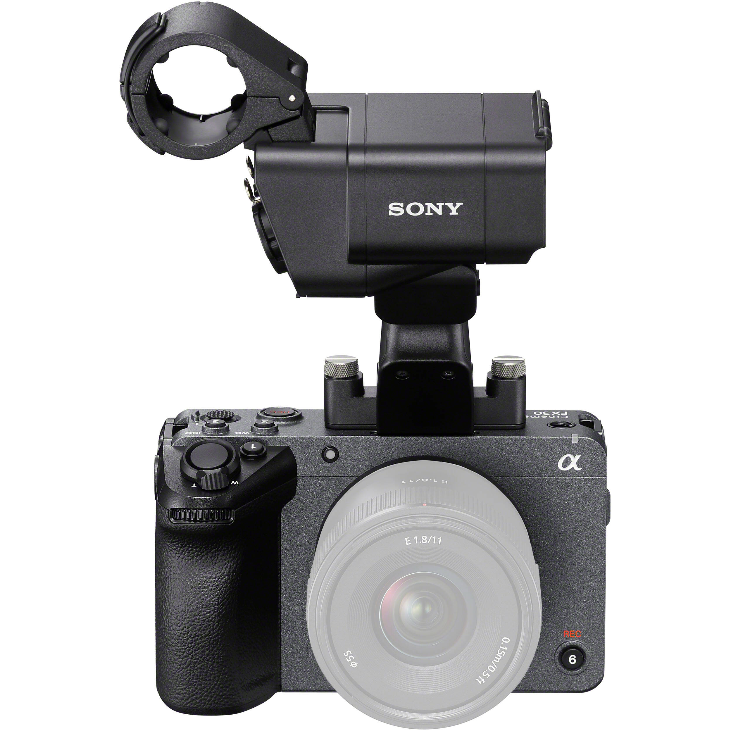 Sony FX30 + XLR Handle Unit - Thiết kế ngoại quan New chính hãng