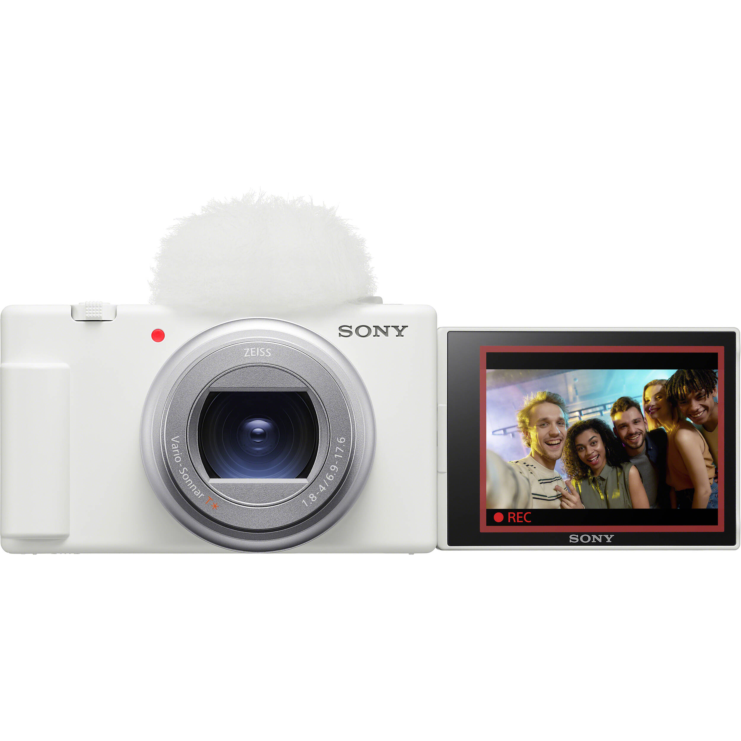 Sony ZV-1 Mark II (White) - Thiết kế ngoại quan New chính hãng