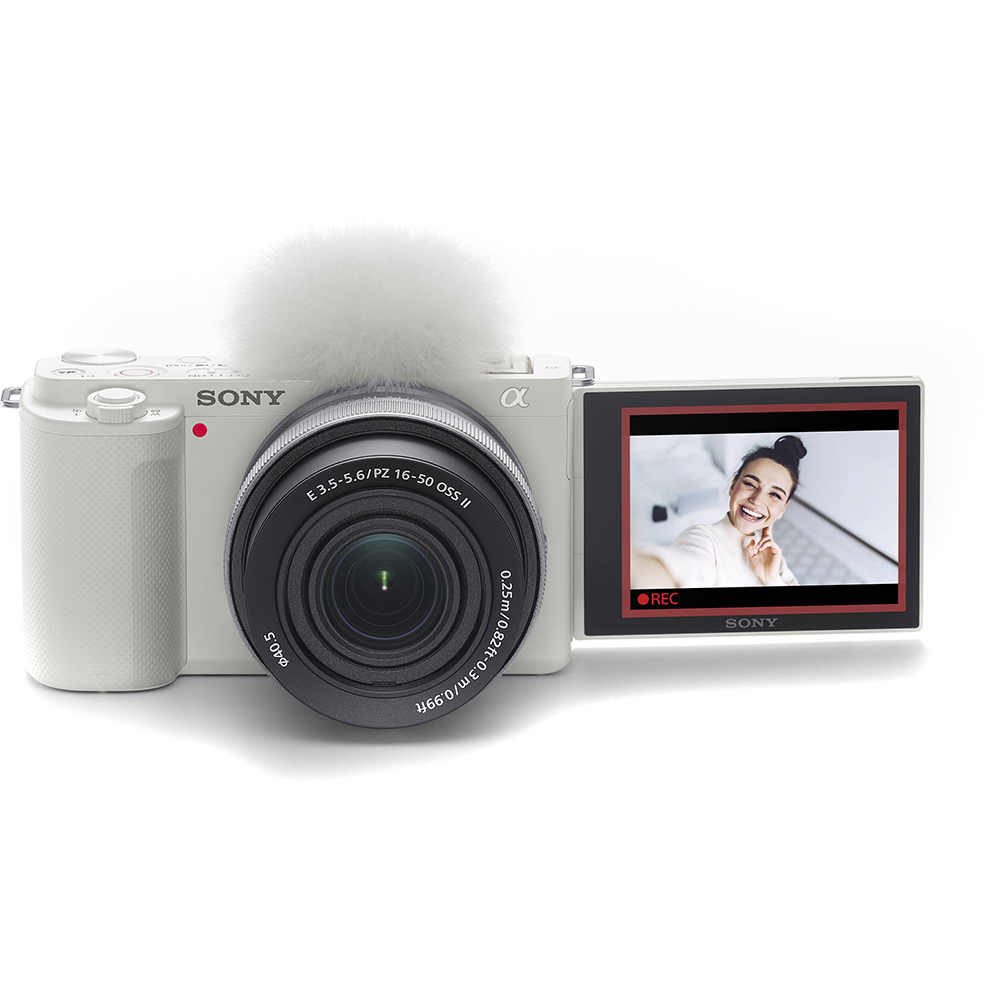 Sony ZV-E10 + Lens E PZ 16-50mm f/3.5-5.6 OSS II (White) - Trọn bộ thiết bị và phụ kiện tại Osaka Camera