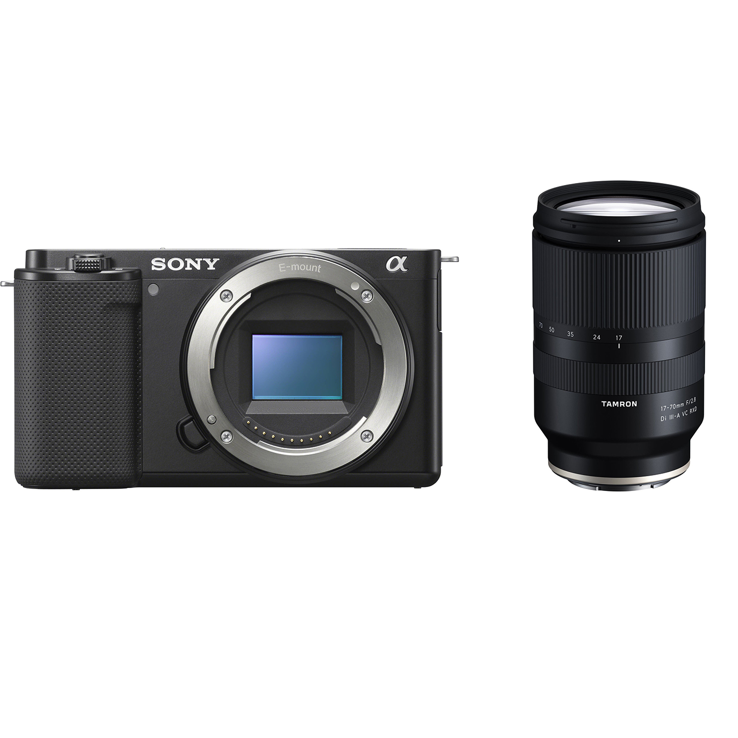 Sony ZV-E10 + Tamron 17-70mm f/2.8 (Black) - Thiết kế ngoại quan New chính hãng