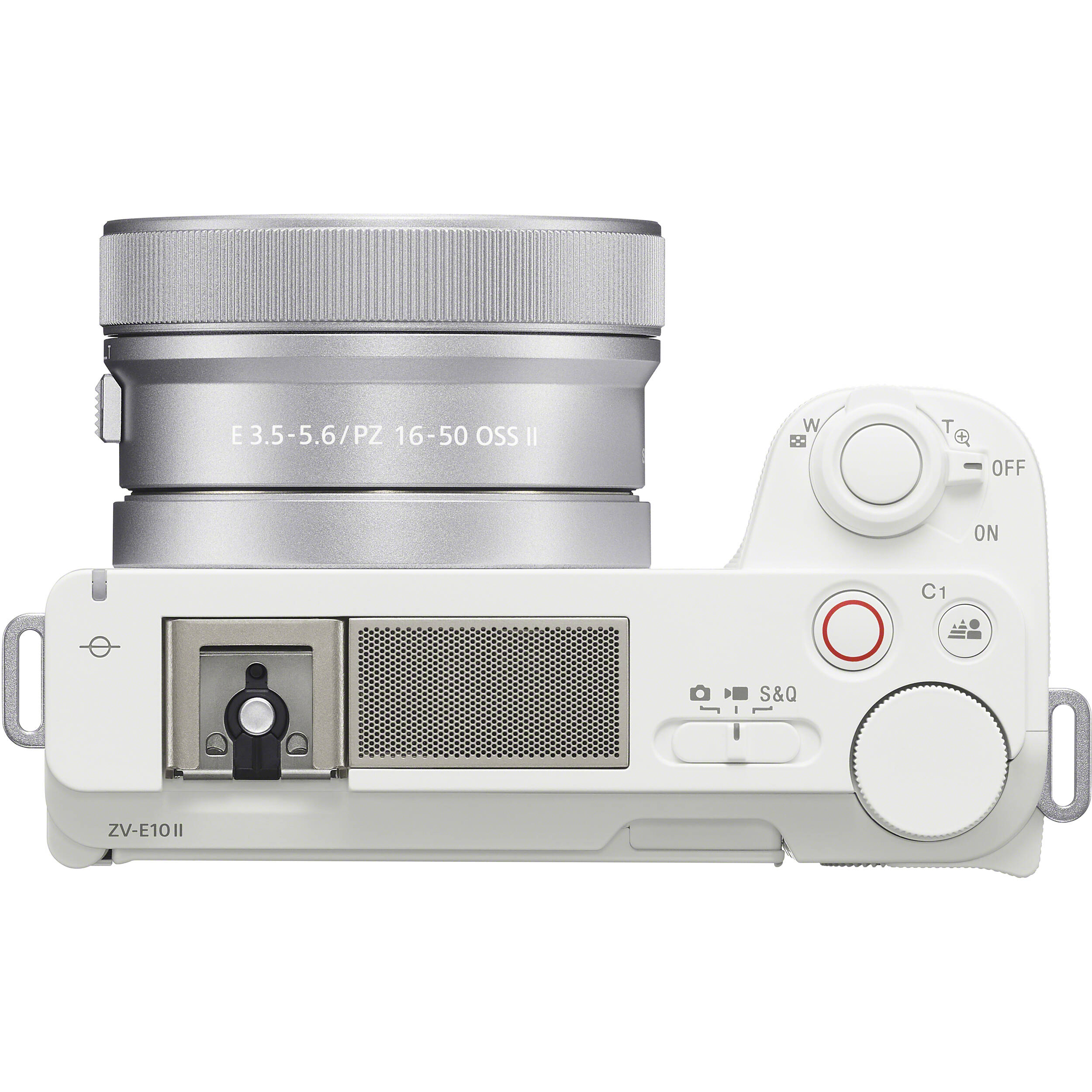 Sony ZV-E10 II + Lens 16-50mm f/3.5-5.6 OSS II (White) - Màn hình cảm ứng và cổng kết nối ngoại vi
